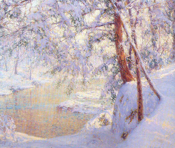 Palmer, Walter Launt Winter Light and Shadows China oil painting art